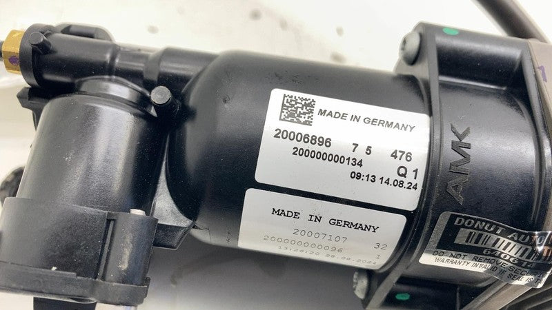 PT00563789-A ⭕ 2025 Rivian R1S Air Ride Suspension Compressor Pump w/ Hose Tube OEM Assembly