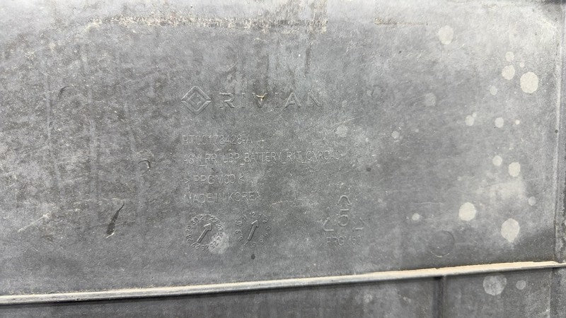 PT00178428-A ⭕ 22-24 Rivian R1T Rear Underbody Battery Skid Splash Shield Cover PT00178428-A