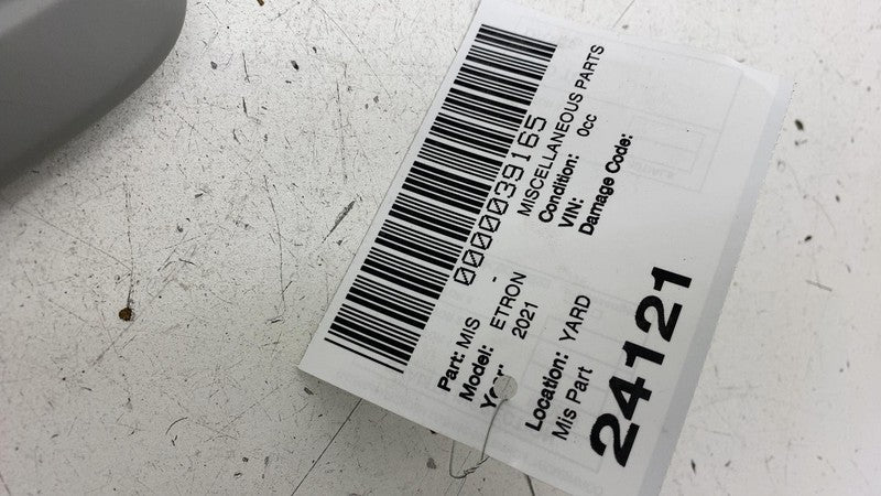 ⭕ 2019-2023 Audi e-Tron SET of Interior Roof Headliner Grab Handle Bar Gray OEM