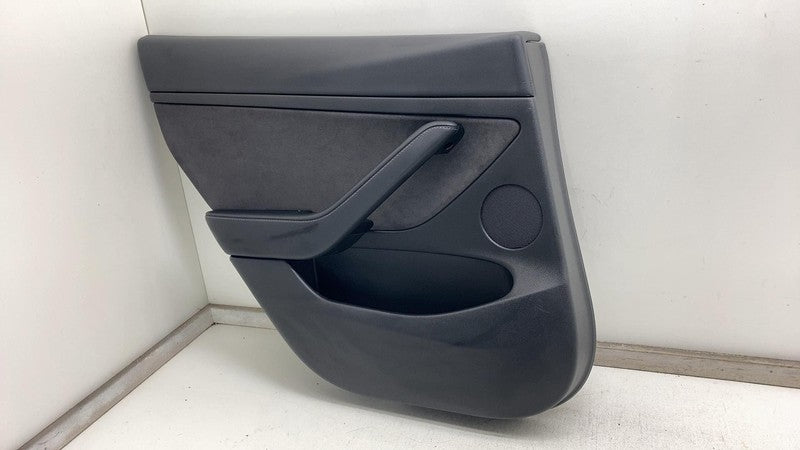 ⭕ 2021-2023 Tesla Model 3 Rear Driver Side Interior Door Panel Trim Ca