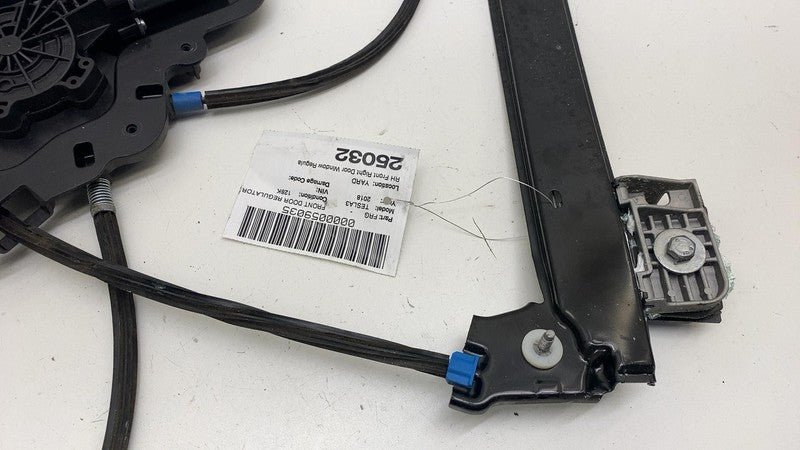 109662110F ⭕ 2017-2023 Tesla Model 3 Front Right Door Window Regulator & Motor 1096621-10-F