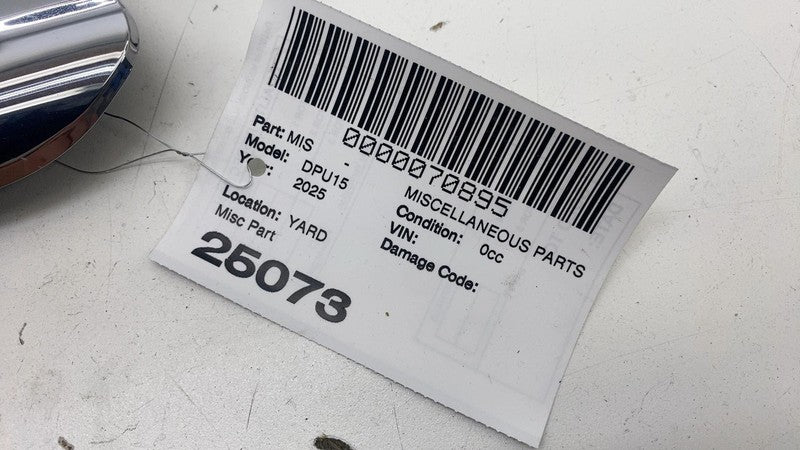 ⭕ 2025 Ram 1500 SST Front Left Hood Nameplate Emblem Chrome Insert LH