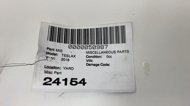 2016-2020 Tesla Model X MX Front Passenger Side Door Sill Trim Cover B