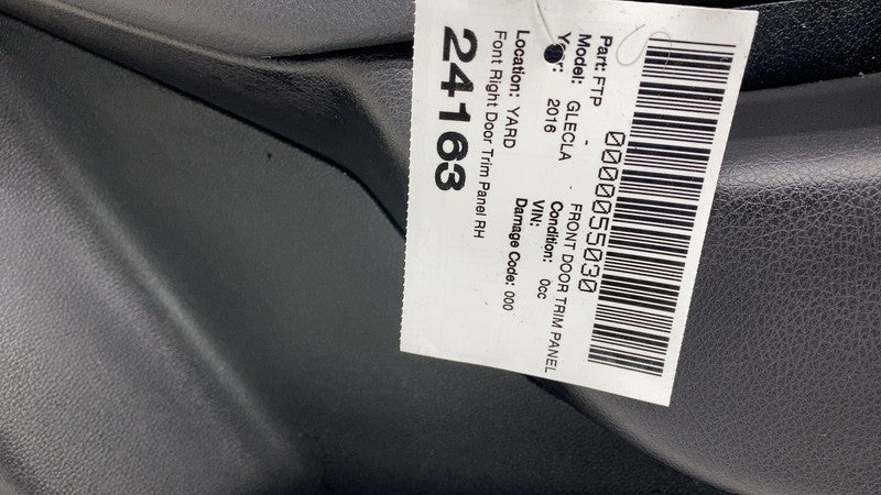 2016-2019 Mercedes-Benz GLE350 Front Passenger Side Door Panel Trim Cover Right