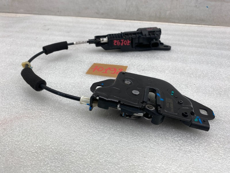 1500397 00 E ⭕ 2021-2025 Model S Hood Latch Double Pull Single Actuator w/ Cable 1500397-00-E