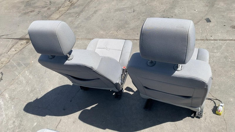 ⭕ 14-19 Chevrolet Silverado 1500 Set of 5 Front & Rear Cloth Seat AZ3 Heated OEM