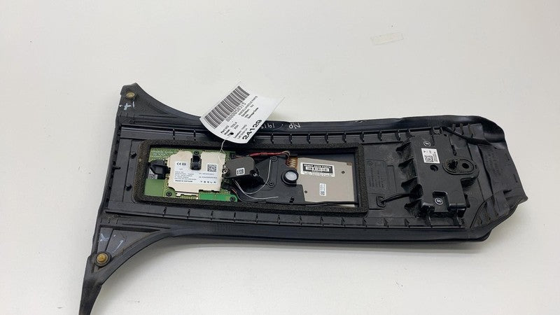 184857500D 2024 2025 Tesla Cybertruck Driver Left Door B-Pillar Applique Molding w/ Camera