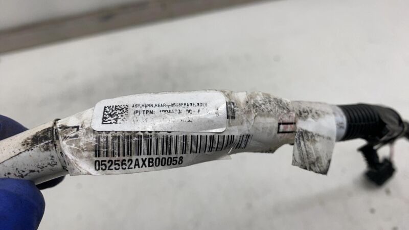 2012-2020 Tesla Model S MS Rear Subframe Coil Wiring Harness Cable Wire Assembly