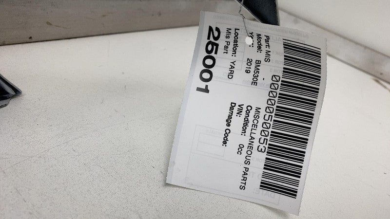 2017-2023 BMW 530e G30 Front Driver Side Fender Cover Panel Left OEM White 300