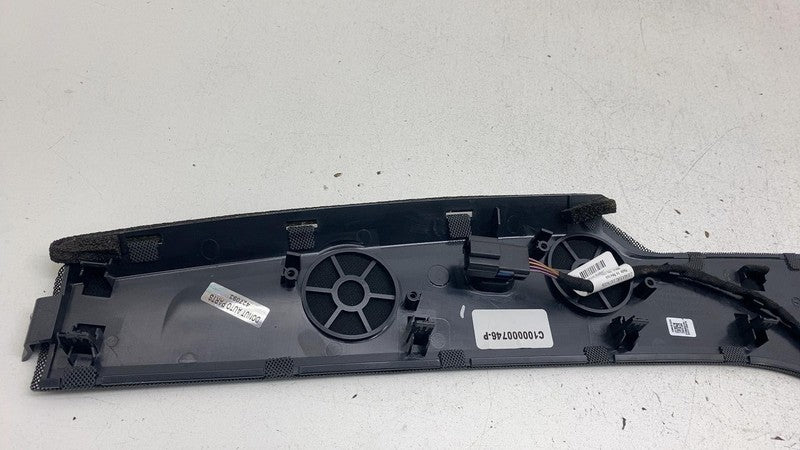 PT00040387 ⭕22-24 Rivian R1T R1S Front Dash Mesh Upper Speaker Grille Trim Cover PT00000746