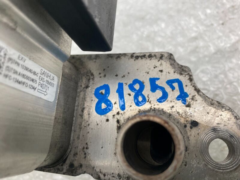 103776400C 2016-2020 Tesla Model S X Battery Cooler Heat Exchanger Chiller EXV Assembly OEM