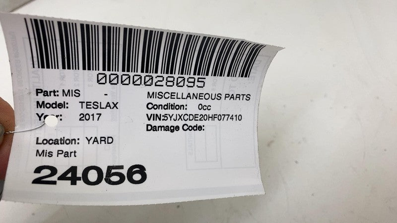 ⭕ 2016-2020 Tesla Model X Rear Trunk Liftgate Latch Scuff Plate Panel Sill OEM