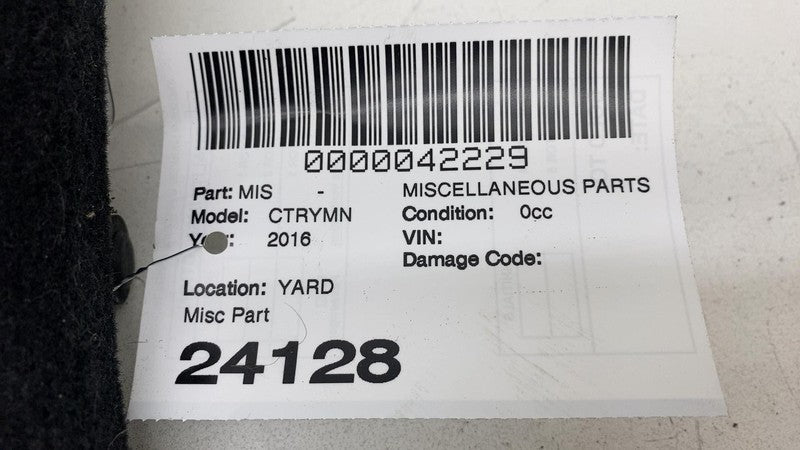 ⭕ 2011-2016 Mini Cooper Countryman S Rear Trunk Floor Cargo Cover Pane