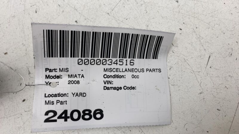 ⭕ 2006-2015 Mazda MX-5 Miata Trunk Lock Cylinder Assembly