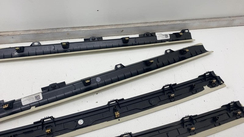 ⭕ 2016-2020 Tesla Model X Left & Right Falcon Door Trim & Mid Gaphider