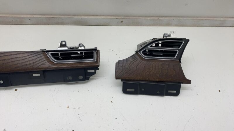 109687700A 2012-2020 Tesla Model S X SET of Dash A/C Air Vent Outlet Dashboard Trim Panel