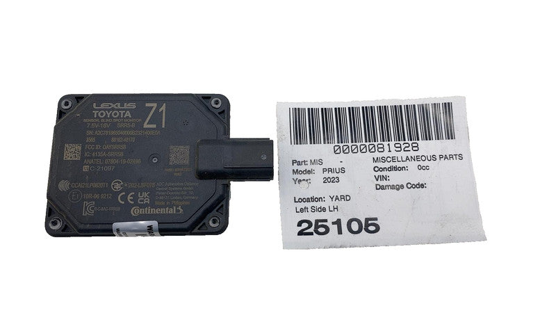 8816248170 ⭕ 2023-2024 Toyota Prius Bind Spot Radar Unit Monitor Sensor Module 88162-48170