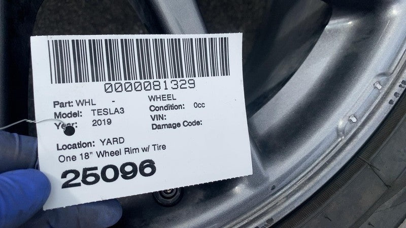 104422100C ⭕ 2017-2020 Tesla Model 3 Wheel Rim 18x8.5J+40MM + Toyo Tire 235/45 1044221-00-C