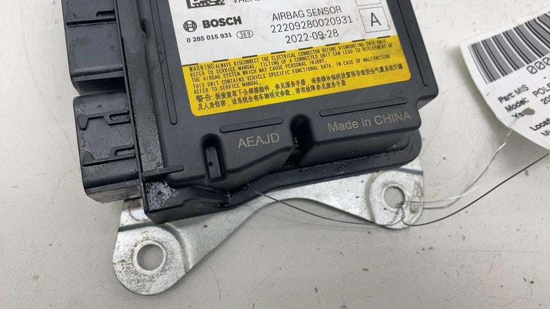 32315772 ⭕ 21-23 Polestar 2 Safety Restraint Diagnostic Control Module SRS Unit 32315772