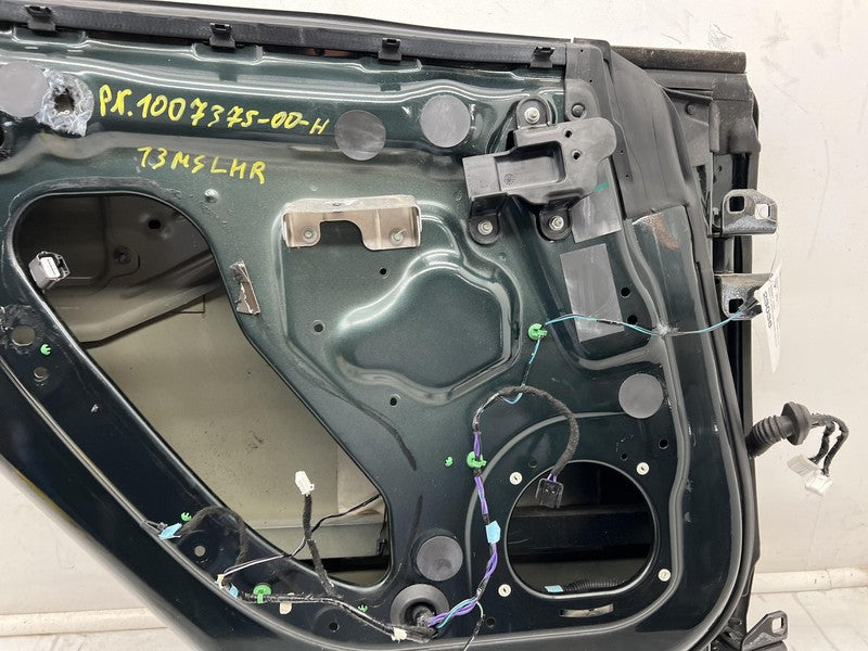 1007375-00-H 2012-2015 Tesla Model S Rear Driver Side Door Shell Panel Left Assy Green - PMSG