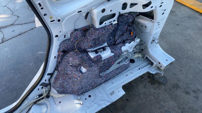 2013-2018 Ford C-Max Rear Passenger Side Quarter Panel Right RH White - YZ