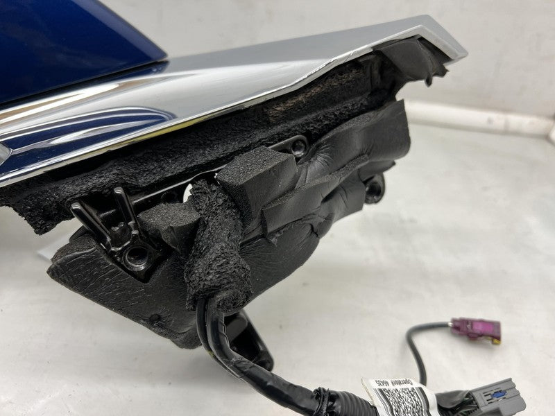 1041317-00-A ⭕ 12-15 Model S Left Exterior Rear View Door Mirror LH Blue - PPSB 1041317-00-A