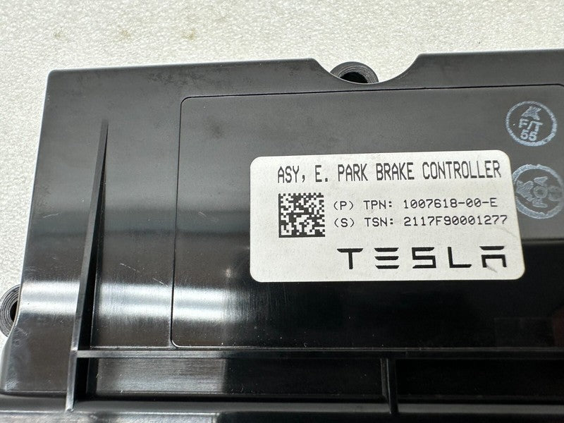 100761800E ⭕ 12-20 Tesla Model S MS Electronic Parking Brake Controller Module 1007618-00-E
