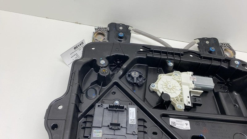 1805866 00 E 2024 2025 Tesla Cybertruck Rear Driver Side Door Window Regulator w/ Motor Left