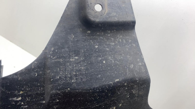 1081581-00-D ⭕ 18-23 Model 3 Front Driver Wheel Fender Liner Splash Shield Left 1081581-00-D