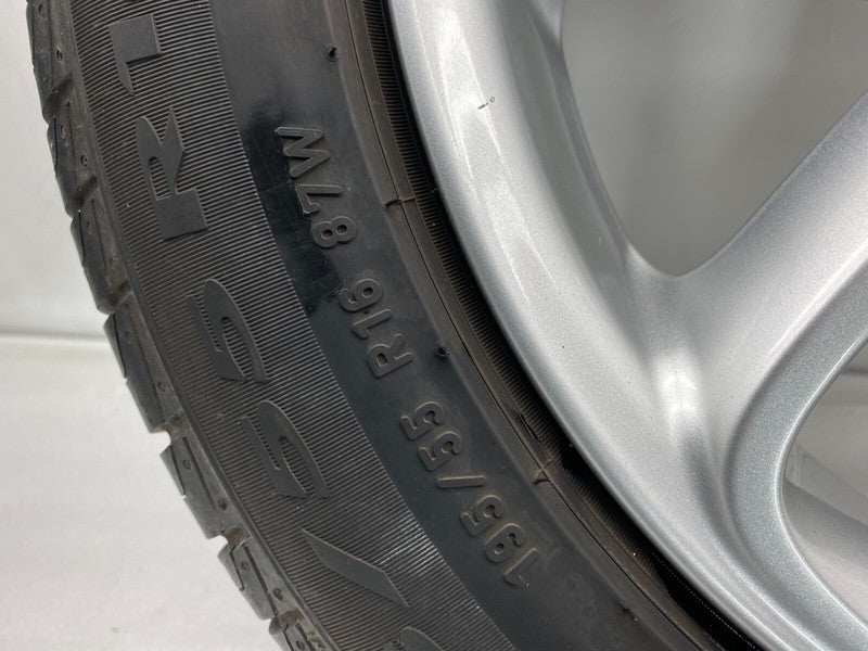 ⭕ 14-22 Mini Cooper Wheel Rim Silver 16" inch 16x6.5 w/ Tire 195/55 x2