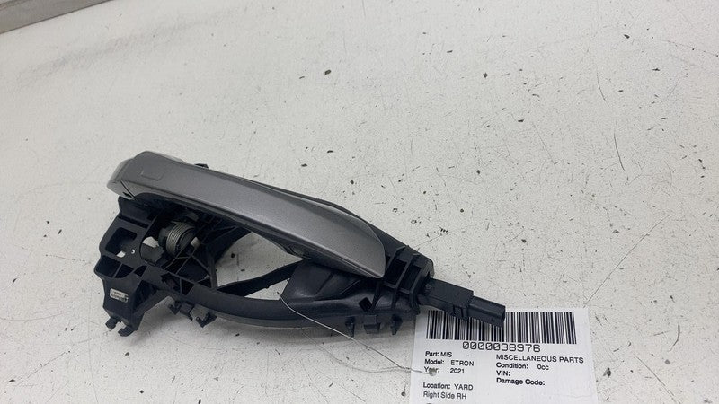 ⭕ 2019-2023 Audi E-Tron Quattro Passenger Exterior Door Handle Right Gray - LZ7F
