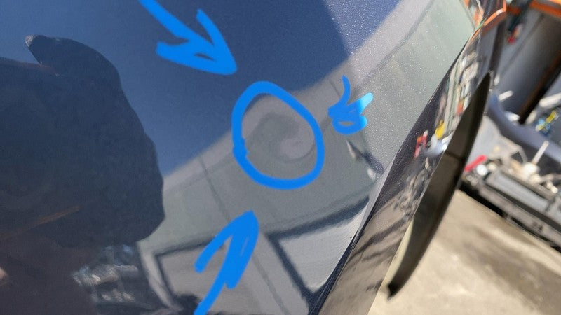 ⭕2017-2020 Tesla Model 3 Rear Right Quarter Panel Structural Frame Cut Gray PMNG