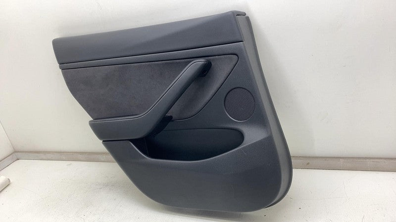 1588128-91-B ⭕ 21-23 Model 3 Rear Driver Side Interior Door Panel Trim Card Left 1588128-91-B