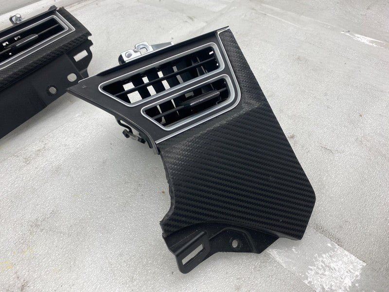 ⭕ 2012-2020 Tesla Model S Dashboard SET of Air Vent Outlet Center + Le