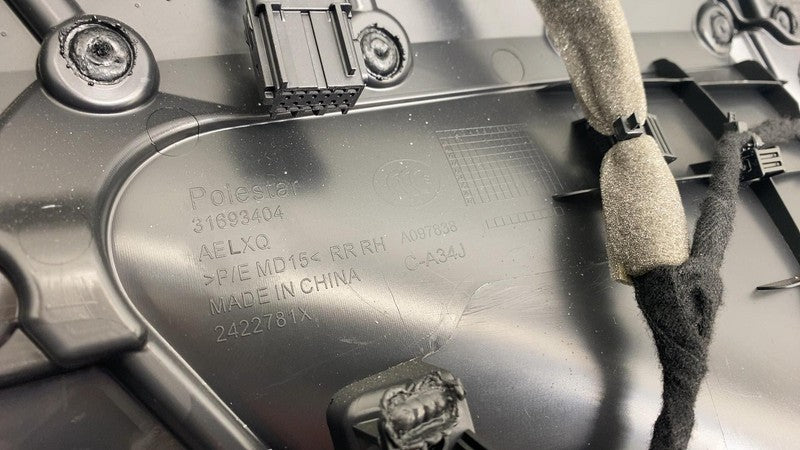 ⭕ 21-24 Polestar 2 Rear Right Interior Door Panel Trim Card Cover Blac