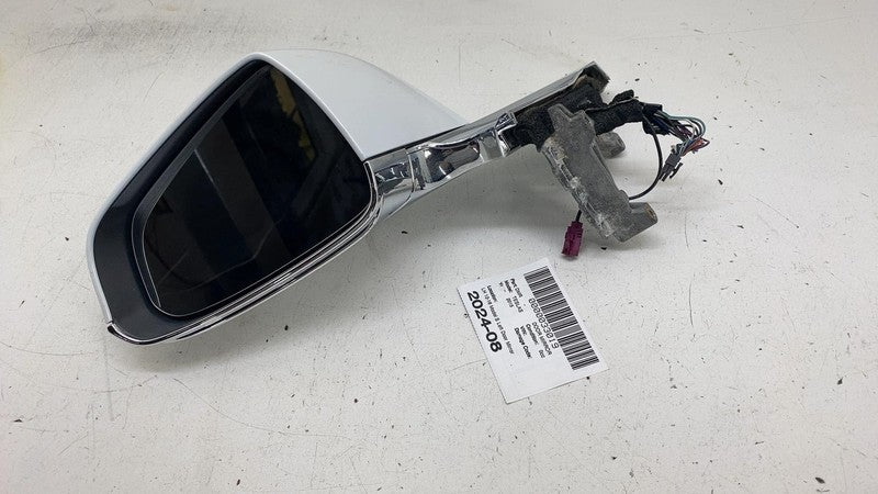 ⭕ 2012-2015 Tesla Model S Exterior Rear View Door Mirror Left White 60
