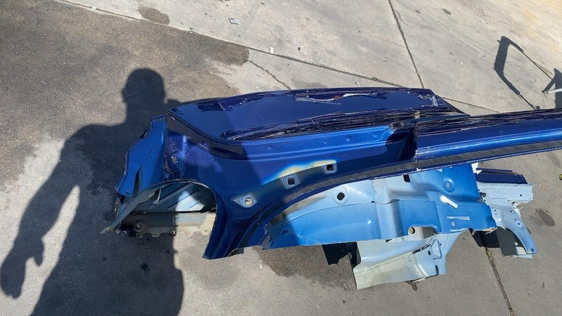 ⭕ 2017-2020 Tesla Model 3 Rear Left Quarter Panel Structural Frame Cut Blue PPSB