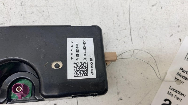 159468700E ⭕ 21-24 Tesla Model S X MMO Wi-Fi Antenna Control Module Assembly 1594687-00-E