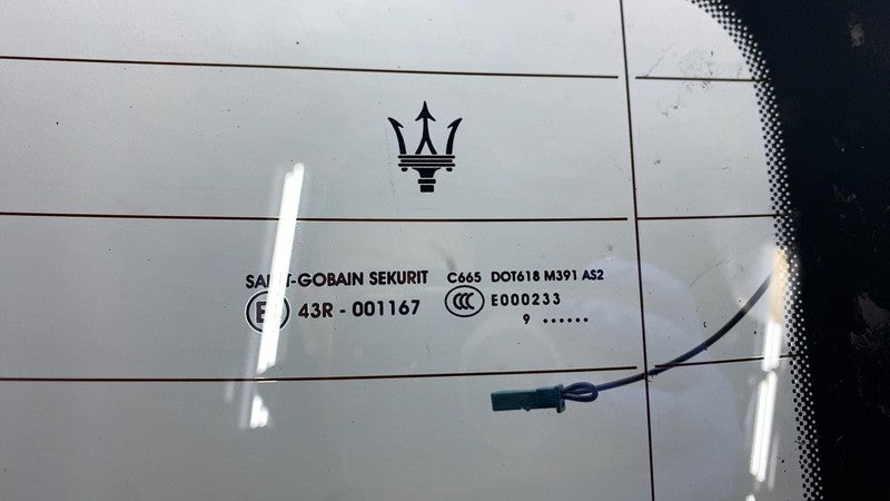 ⭕ 2014-2020 Maserati Ghibli Rear Back Windscreen Windshield Window Gla