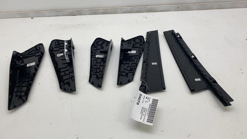 ⭕2021-2023 Volkswagen ID.4 Front & Rear Left & Right Door Panel Trim Cover Black