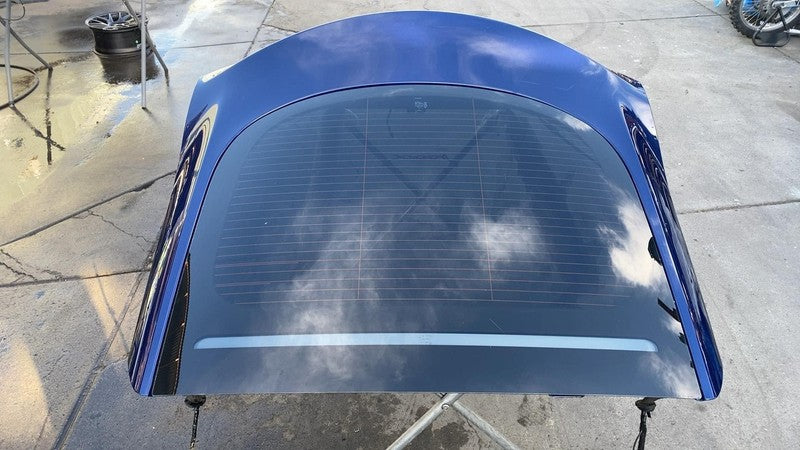 ⭕ 12-15 Tesla Model S Rear Liftgate Trunk Lid Tailgate Hatch Shell Blu