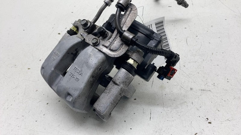 ⭕ 2017-2025 Tesla Model 3 Rear Right Caliper + Brake Hose Line BASE 10