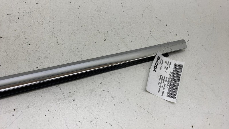 ⭕ 12-20 Model S Front Driver Outer Door Belt Mold Chrome Molding Left