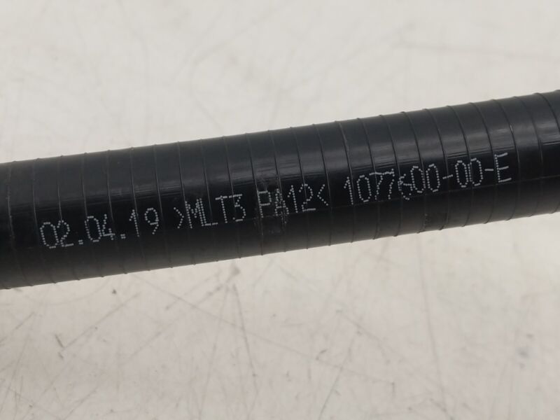 1077600 00 E 17-23 Model 3 Front FDU Radiator Bypass Cooling Hose Tube Pipe Line 1077600-00-E