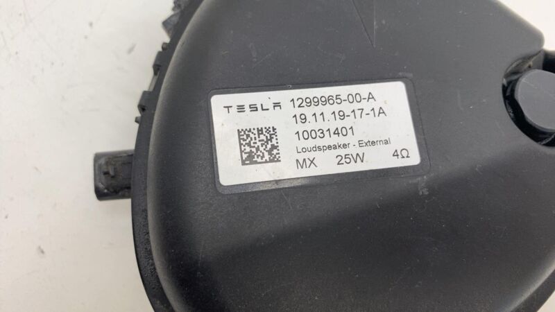 129996500A 12-23 Model 3 S X Y Pedestrian Warning Speaker External Loudspeaker 1299965-00-A