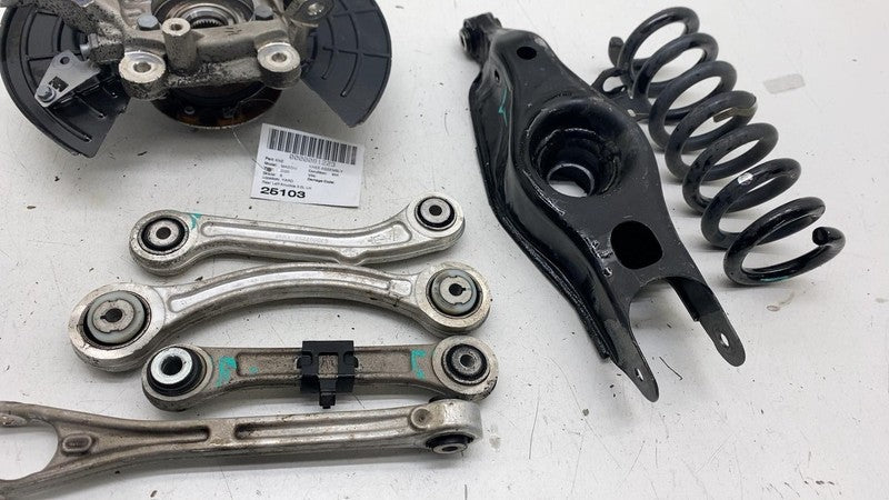 ⭕ 14-21 Maserati Ghibli Rear Left Side Spindle Knuckle Hub w/ Control Arm SET