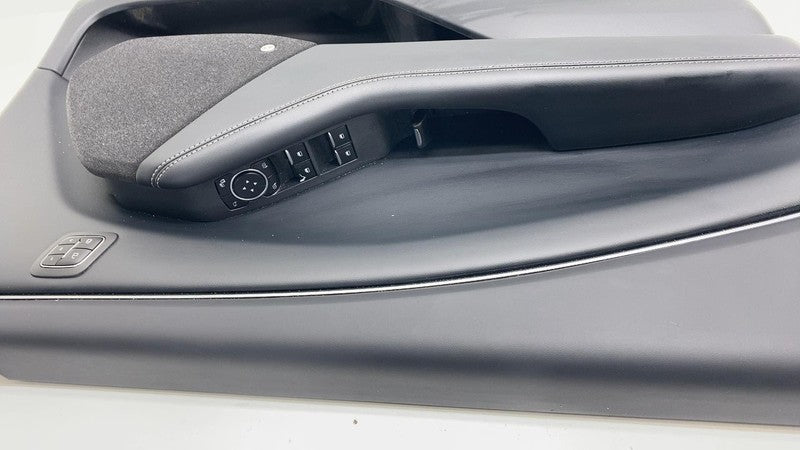 ⭕21-24 Ford Mustang Mach-E Front Driver Side Door Trim Panel Cover Black Left LH