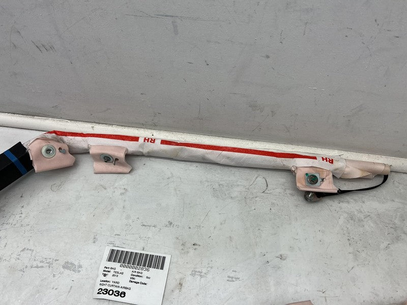 1005262-00-C 2012-2020 Tesla Model S MS Right Passenger Roof Curtain Airbag OEM RH 1005262-00