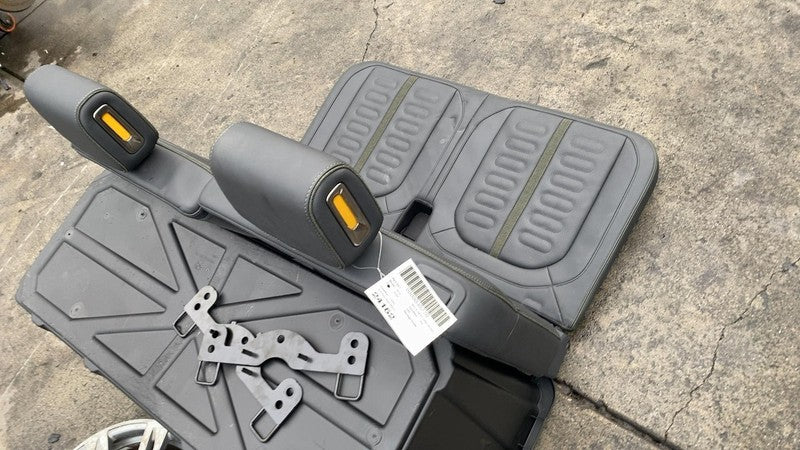2022 2023 2024 Rivian R1S Rear Left & Right 3rd Row Seat Cushion Black Mountain