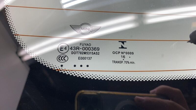 Does Not Apply 2015-2020 Mini Cooper S Rear Trunk Liftgate Tailgate Hatch Shell w/ Window Glass